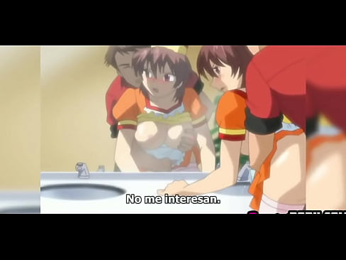 Ardientes chicas en uniforme de Comida Rapida tragan la polla de su genrente UNCENSORED HENTAI