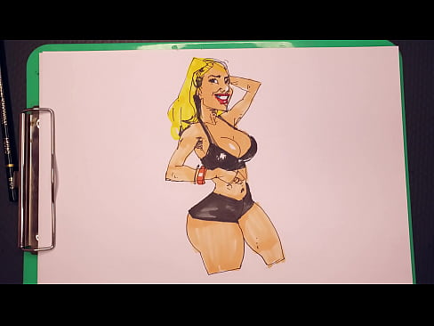 lesson on how to draw erotic art with markers Copic