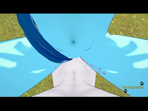 Pokemon Hentai Furry - Point Of View Glaceon titjoob & vaginal by Cinderace