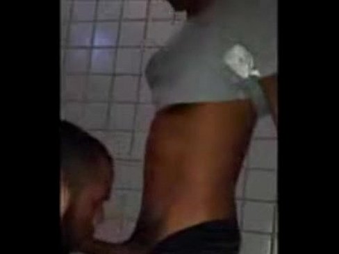 Blowjob in College Restroom