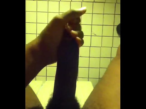 Jerking off in the bathroom