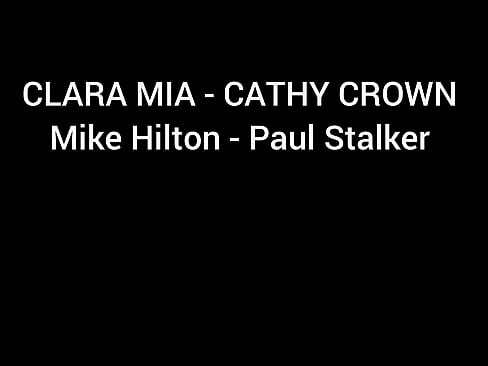 CRAZY ANAL GAMES for Cathy Crown vs. Clara Mia in hardcore 2 on 2 BBGG Orgy party [PART 2]