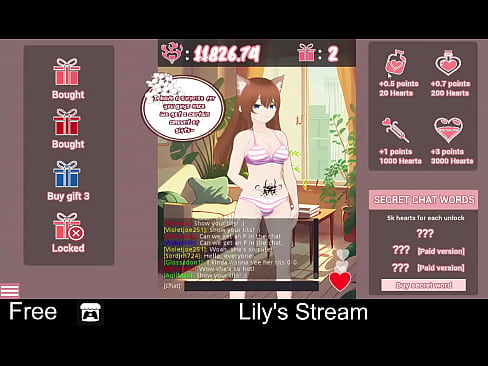 Lily's Stream (free game itchio) Simulation, Idle