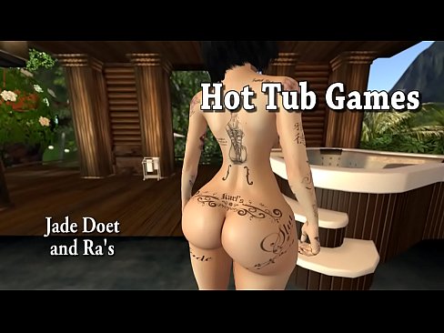 Jade Doet : Pixels Porndoll     The Sexy Second Life Pornstar  be used  in a jacuzzi