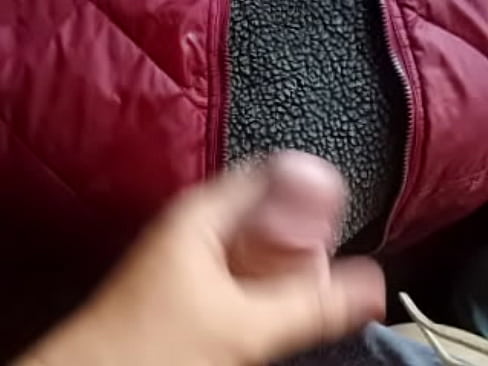 Quicky down jacket cumshots!!!