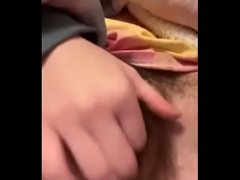 Masturbating my hairy pussy