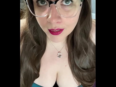 Horny BBW librarian convinces you to let her give you a blowjob
