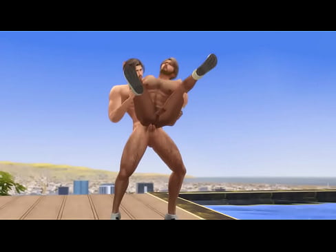 Sims 4 muscular hunk anal sex and blowjob by the pool with lots of sweat