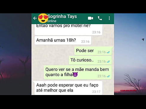 Sogra safada pega marido da filha