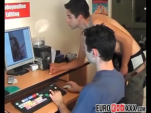 Young Euro gay twinks fuck and cum