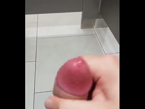 Cum in Toilet