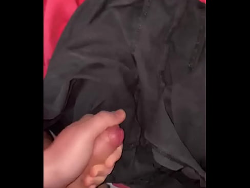 Masturbating On my underwear with cumshot