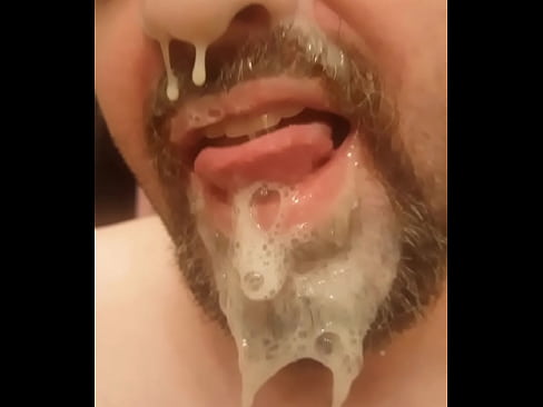 Aftermath of My First Time with 3 Loads of Sperm in My Mouth