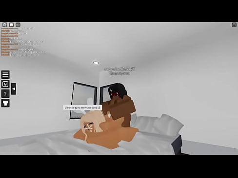 futa fucks stupid whore in roblox and impregnates her with babys (rough sex)