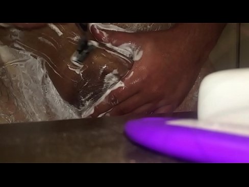 Shaving my cock again