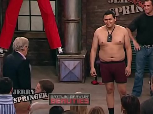 What is the name of the blonde? Jerry springer