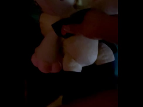 Fat man fucks pokemon plush sex doll