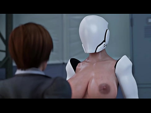 Hentai 3D Mass Effect: Futa Machine Fucks Her Owner