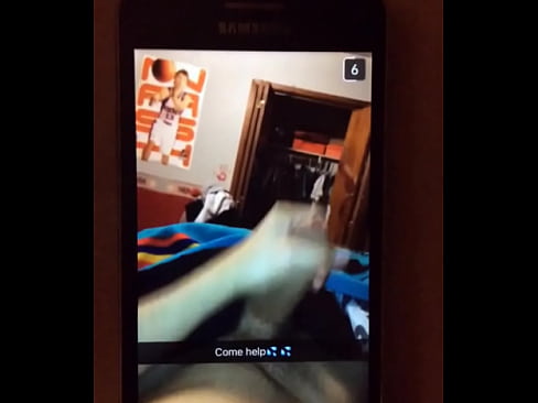 student sending video to girls