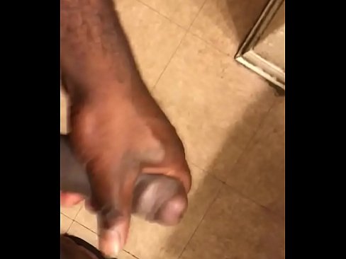 Big black foreskin cock