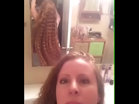 54 inches of curly red hair! Swaying in slow motion ?