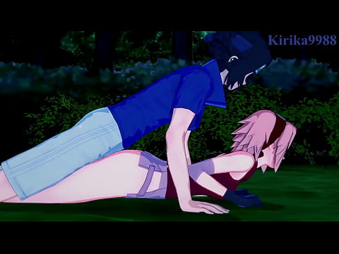 Sakura Haruno and Naruko Uzumaki and Sasuke Uchiha intense sex. - Naruto Hentai