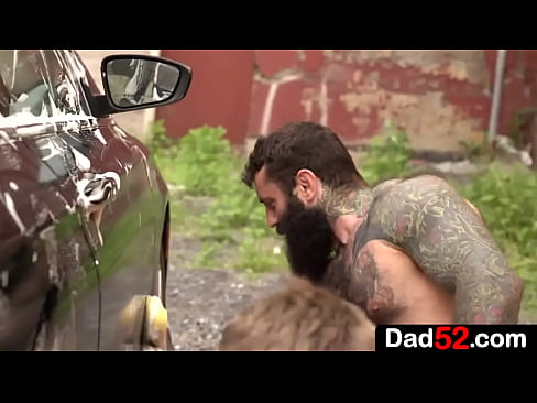 Stepdad and Stepson Gay Porn Series - Markus Kage & Brent North in "Earning The Car"