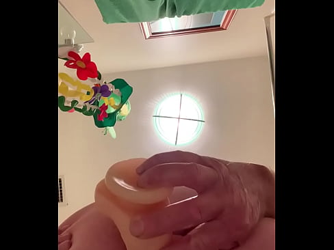 Anal penetration with dildo
