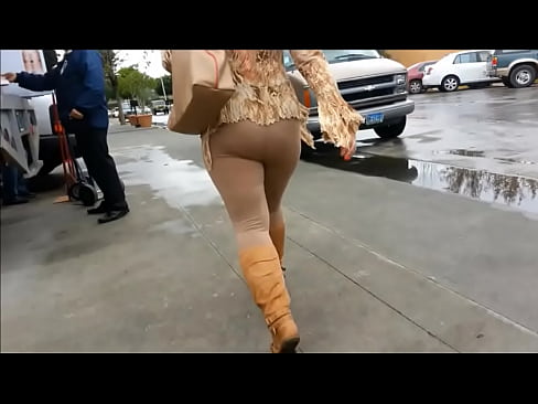big ass brown leggings