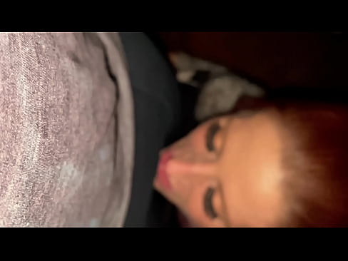 Redhead Sucks A Limp Dick (slow motion)