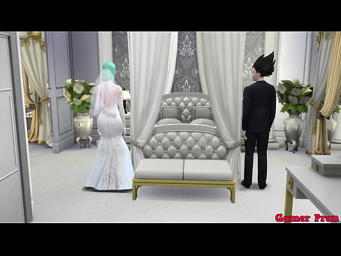 Bulma Marriage Episode 1 Bulma Delicious Wife Marries her Beloved Husband but is Blackmailed by the Master and Fucked by Blacks on the Day of Her Wedding Netorare Hentai