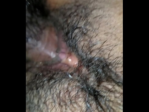 Hairy pussy close up