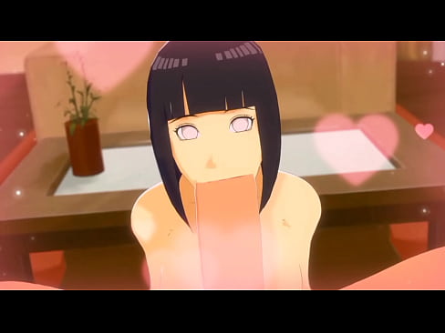 Hinata Blowjob Animation - Hinata giving head like a good girl