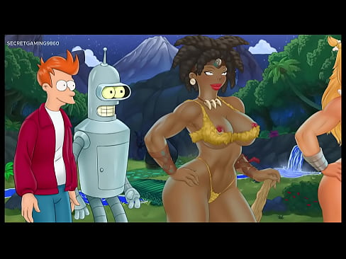 Futurama Lust in Space 03 - Fry & Bender Found Two Super Hot Busty Amazon - Futurama Parody Porn Game