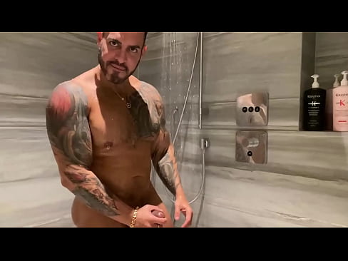 Tattooed daddy ponstar gay horny shower talking with you - VIKTO ROM-