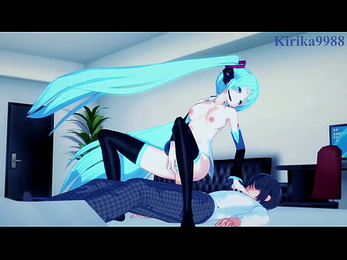 Hatsune Miku and Kagamine Rin intense sex. - VOCALOID Hentai