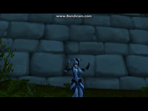 Dickgirl draenei dancing