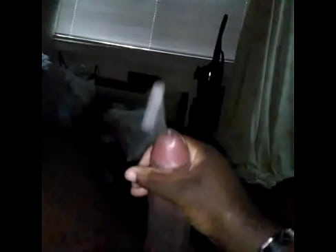 Early morning cumshot