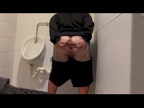 gay showing ass in public wc