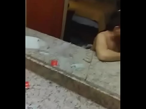 Suckling  country cock at a hotel