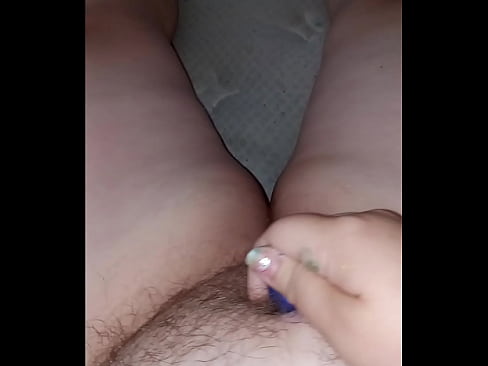 Using my favorite and only toy on my pussy