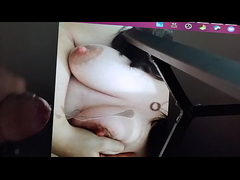 my friend boobs milking my dick cum tribute