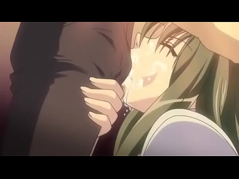 anime throatfuck semen