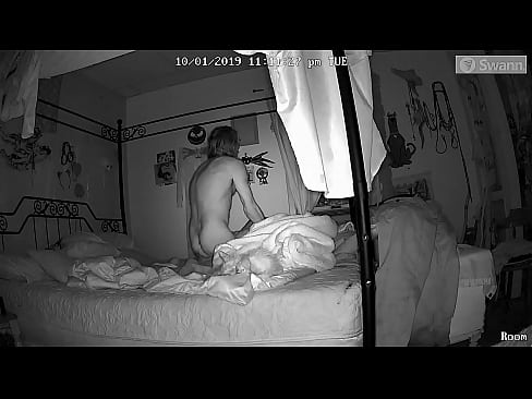 Night with hidden cam