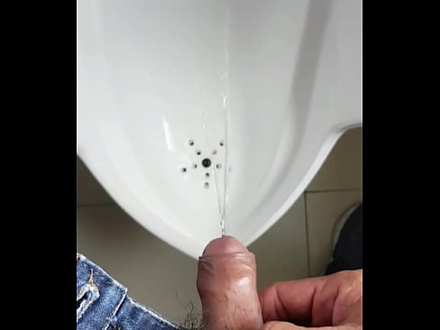 Cock in toilet