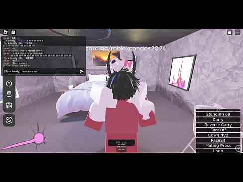 follando con chica aleatoria en condominio perra seducida por sucubo rojo ROBLOX (hetero)