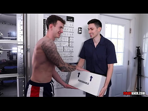 Kane Fox Drops off an Extra Large Package in Finn August's Ass RAW