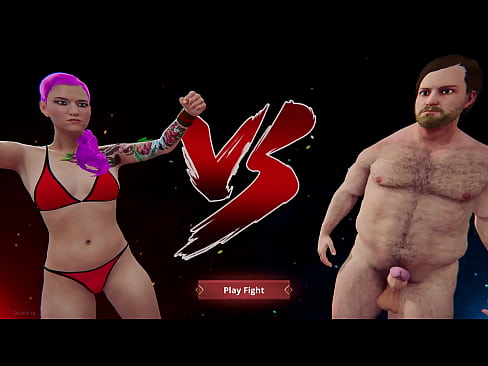 Ethan and Anise Valentine have their first Sex Battle in NF3D