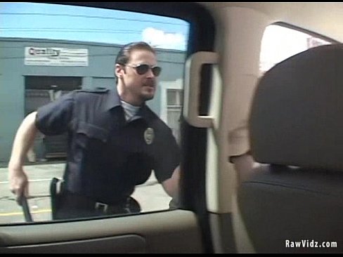 Brunette Ass Fucked By Horny Cop