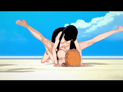 Boa x nami 3d animation hentai